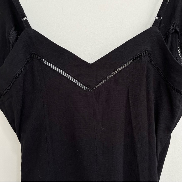 Intimately Free People Dylan Bodycon Mini Dress Black LBD Cocktail Party Small - Picture 11 of 13